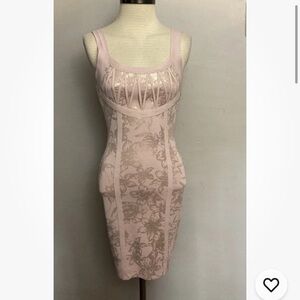 1-16 Venus Pink Foil Dress Bandage 2 NWT sexy Cocktail